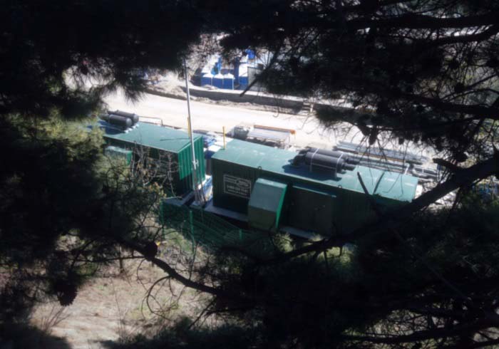 АД1000-Т400-2РБК - дизельная электростанция установлена в шумопоглощающий контейнер