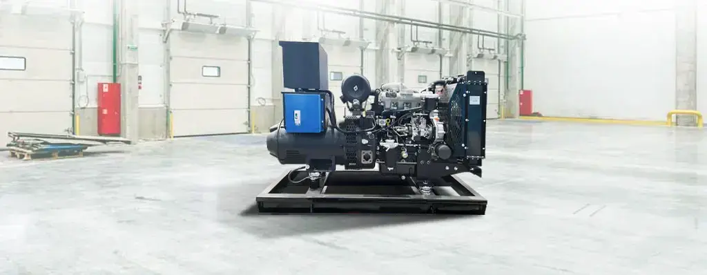 Дизельный генератор ЭТРО мощность 30 кВт 400В Yuchai открытое исполнение