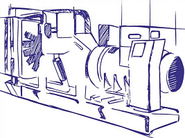 Дизель-генераторы в Новосибирске ЭТРО АД 800-Т400 с двигателем Cummins KTA38-G5 от российского производителя